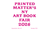 NY Art Book Fair 2026